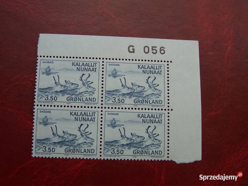 Grenlandia 1981 MNH Mi 131 Fauna Zwierzęta