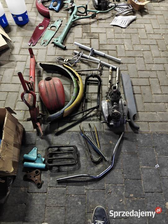 Motorowery RYS i ZAK w częściach lubelskie Zamość