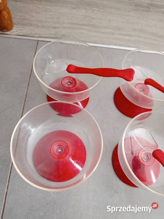 komplet miseczek do lodów deserów Wyposażenie wnętrz Poznań