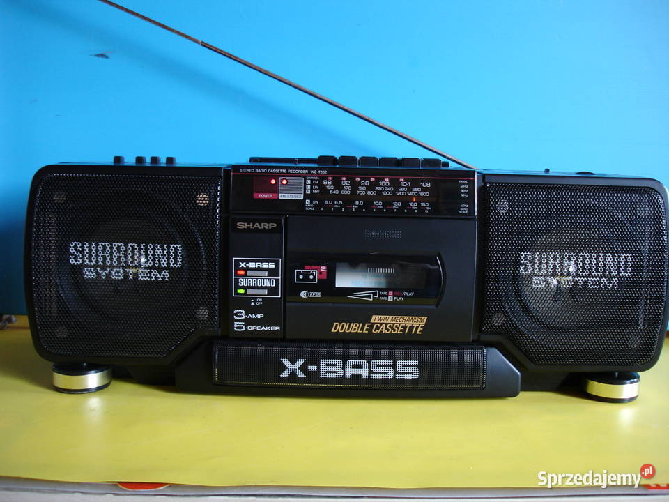 Radiomagnetofon SHARP WQ-T352H
