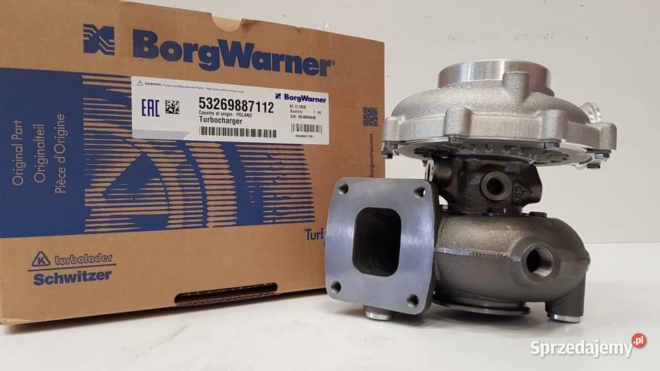 Turbosprężarka BorgWarner KKK 53269887112 Siedlce