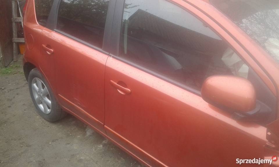 nissan note 15 dci uszkodzony okazja Rok produkcji 2006 łódzkie Poddębice
