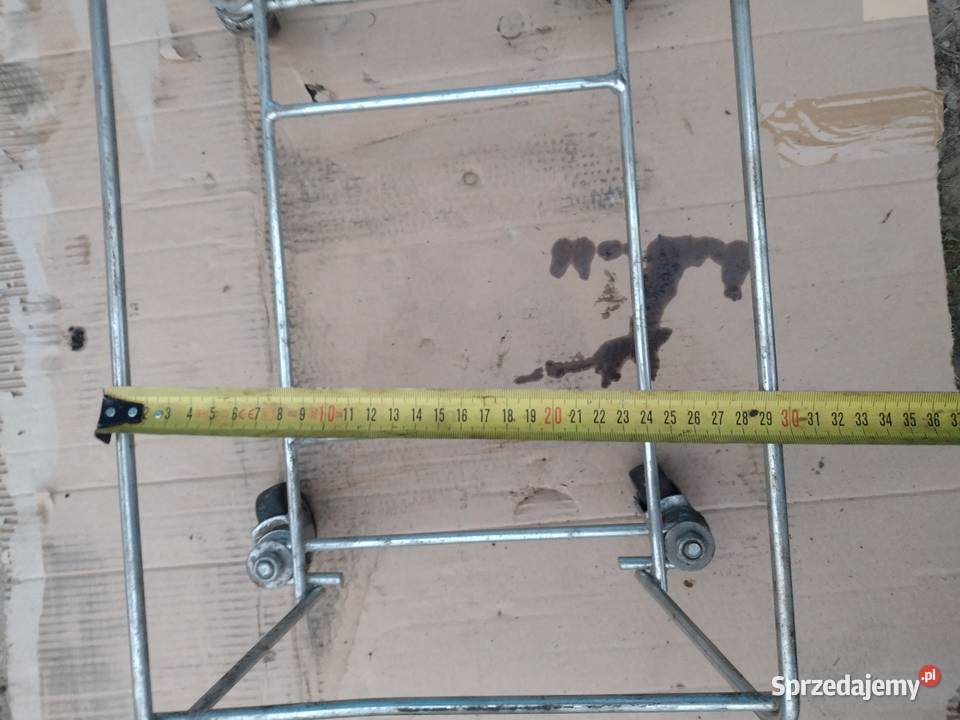 Wózek pod koszyki sklepowe Sklep Biznes i Przemysł małopolskie Gołcza