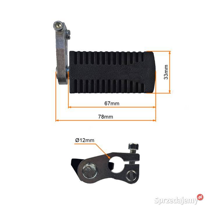 PODNÓŻKI KIEROWCY KPL LP POCKET BIKE sprzedam