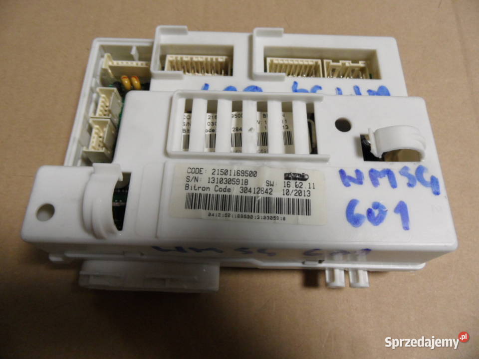 programator pralki ariston WMSG601