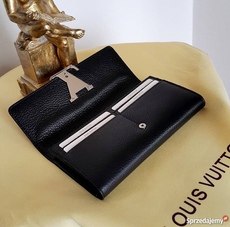 SKÓRA NATURALNA PORTFEL LOUIS VUITTON SKÓRZANY kujawsko-pomorskie
