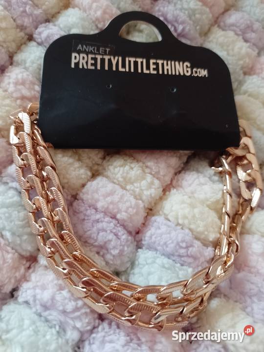 Wytworna podwójna bransoletka na nogę z Londynu Dla kobiet Kraków