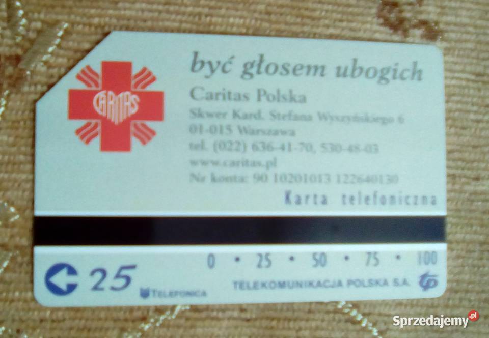 CARITAS POLSKA BYĆ GŁOSEM UBOGICH KARTA Piszczac
