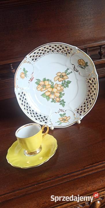 Patera z ażurem Kaiser Germany Ręcznie zdobiona Gdańsk