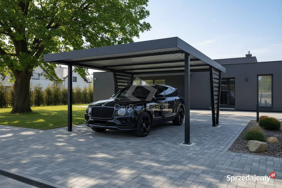 Carport V PREMIUM 45x45m Wypełnienie panelami zachodniopomorskie Nowogard