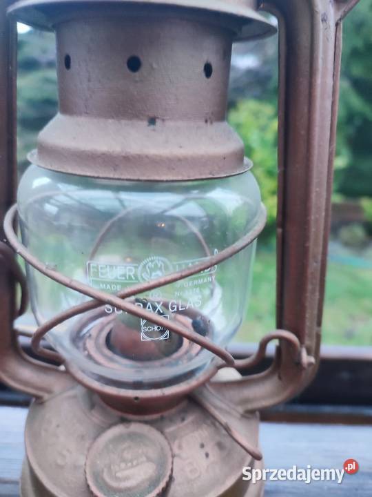 Lampy naftowe Feuer Hand 275 i 276 Dulcza Wielka