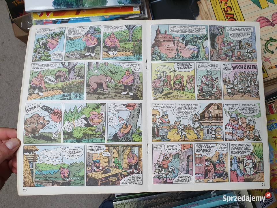 Kajko i Kokosz Zamach na Milusia wydanie 1 1983 Gdynia