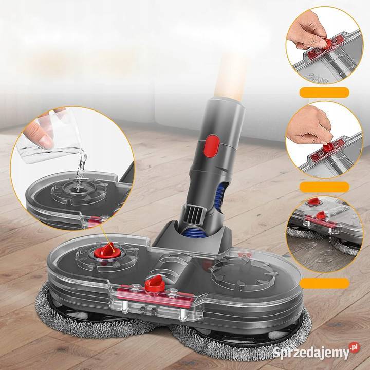 Szczotka Mopująca do Odkurzacza Dyson 160 obrmin Ludźmierz