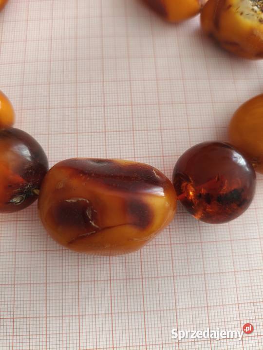 Naszyjnik Bursztyn Vintage Białystok