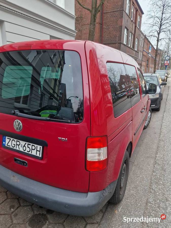 Volkswagen caddy 19 tdi 285 przebiegu manualna Godziszewo