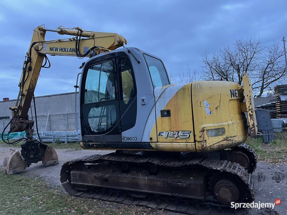 koparka gąsienicowa Holland E145 Koparki śląskie