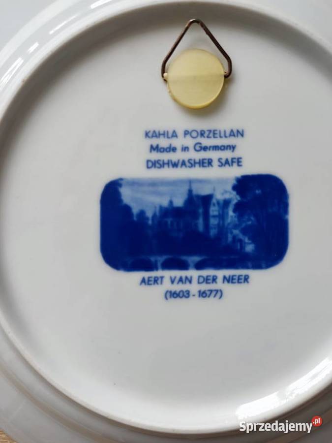 Talerz porcelanowy kolekcjonerski Kahla Kraków