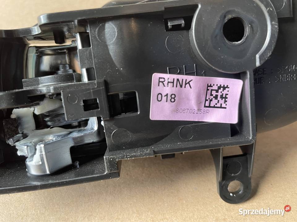 806702258R Klamka wewnętrzna renault koleos 2 II Szczecin