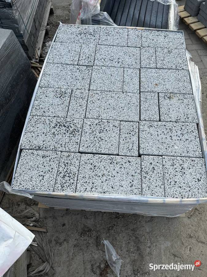 Kostka brukowa FUTURA płukana biała SIERADZ