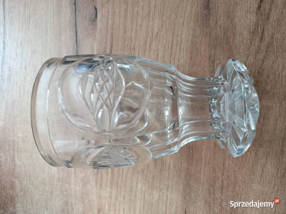Kryształowy stary kielich puchar wazon grawer Dom i Ogród Choszczno sprzedam