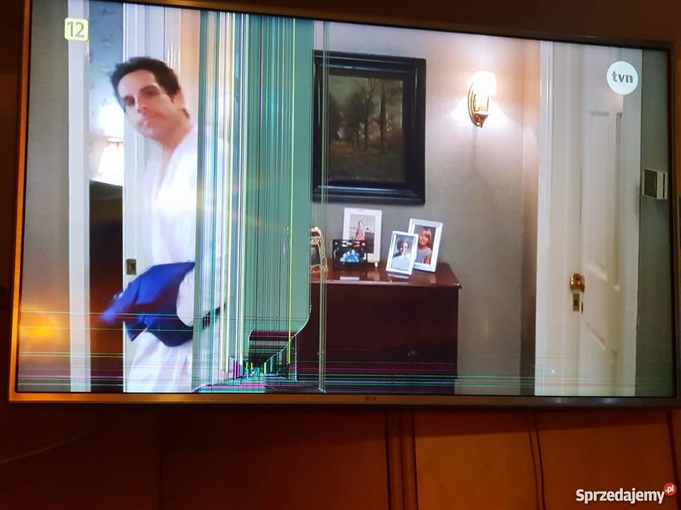 Telewizor LG 43LH615V uszkodzona matryca Telewizory Cholerzyn sprzedam