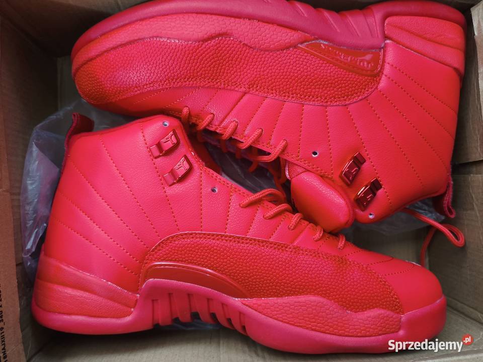 Air Jordan 12 Retro r43 czerwone lubelskie Łęczna sprzedam