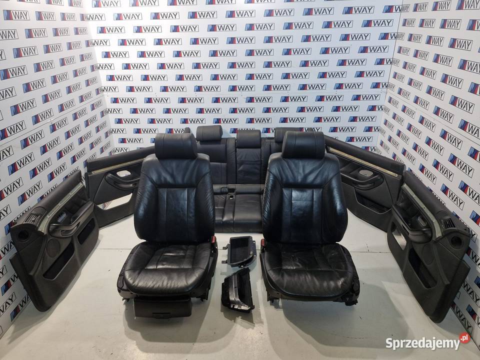 BMW E39 TOURING FOTELE SKÓRA GRZANE MANUALNE dolnośląskie