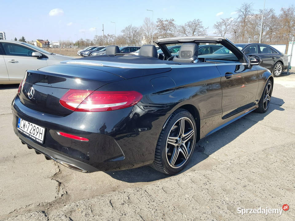 Mercedes C 200 C200 Kompressor Cabrio Salon aluminiowe felgi Włocławek