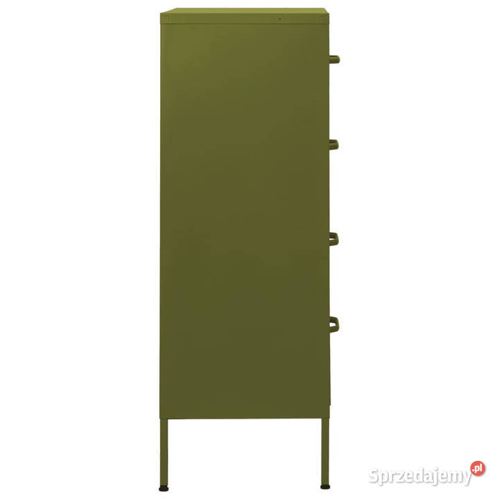Szafka z szufladami oliwkowozielona 80x35x1015 mazowieckie Warszawa sprzedam
