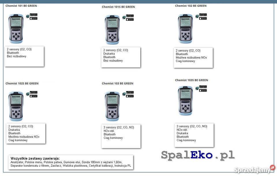 SpalEko oferuje Analizator spalin Seitron lubuskie Gorzów Wielkopolski