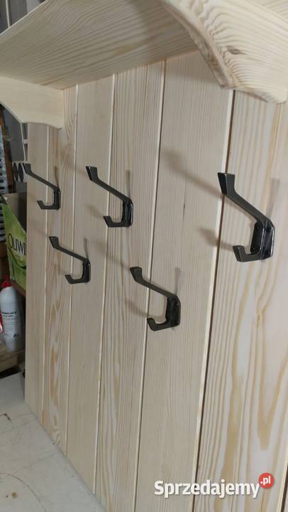 Wieszak drewniany wieszak wiszący garderoba Wieszaki Radków