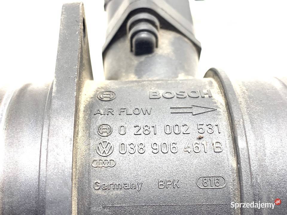 PRZEPŁYWOMIERZ SKODA OCTAVIA II 038906461B 19 sprzedam