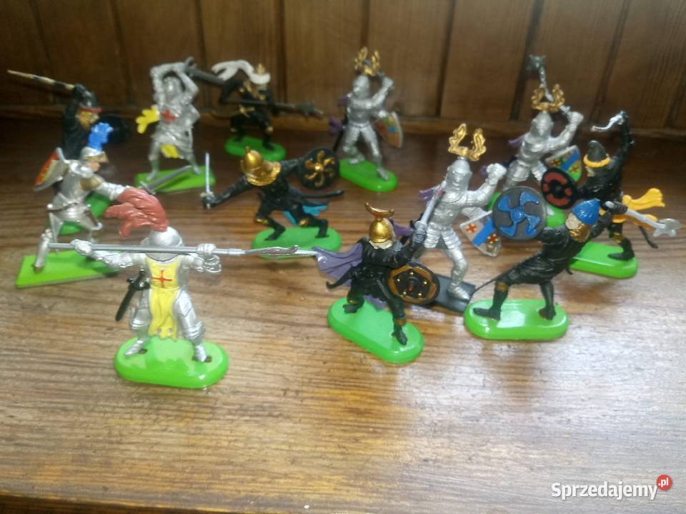 Figurki rycerze Britains England China 12 Modelarstwo Warszawa sprzedam