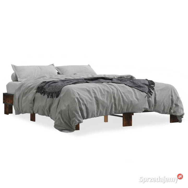 Rama łóżka przydymiony dąb 150x200 WM3280234 153cm sprzedam