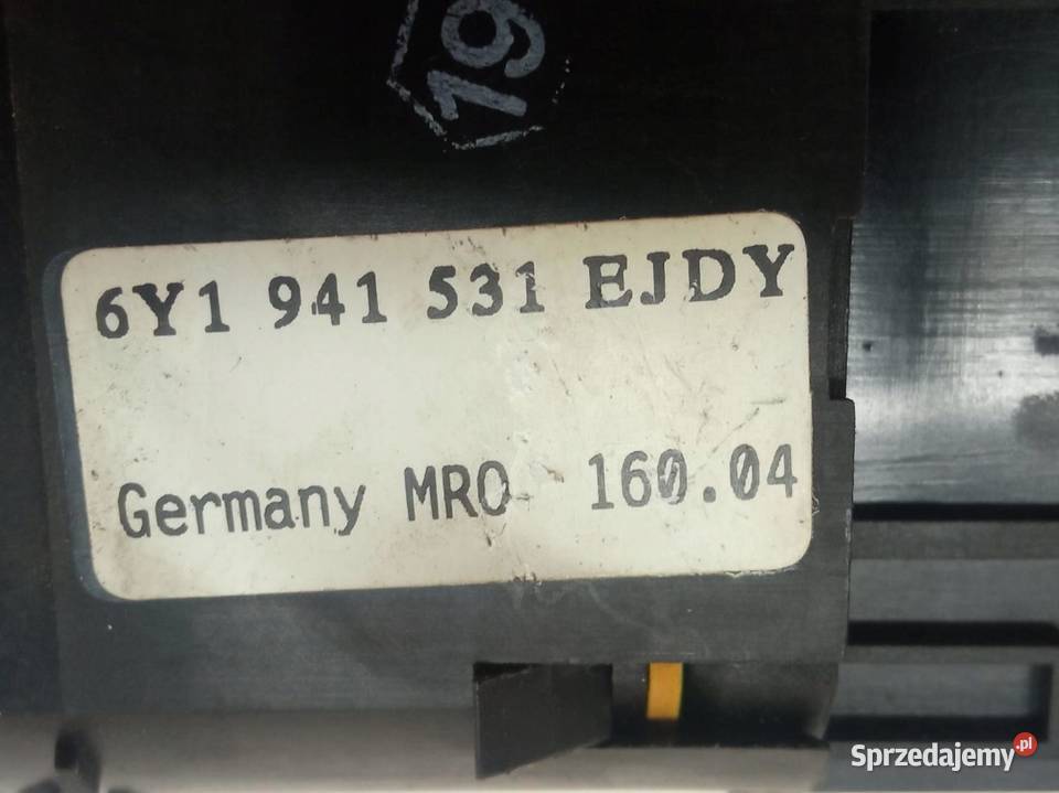 PRZEŁĄCZNIK ŚWIATEŁ 6Y1941531EJDY Skoda Fabia I sprzedam