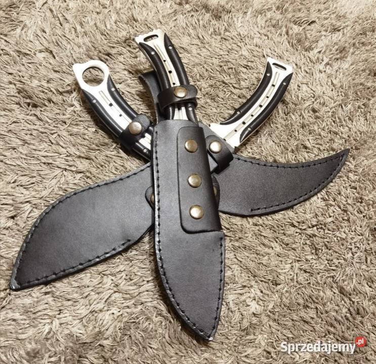 Nóż duży karambit solidny 33
