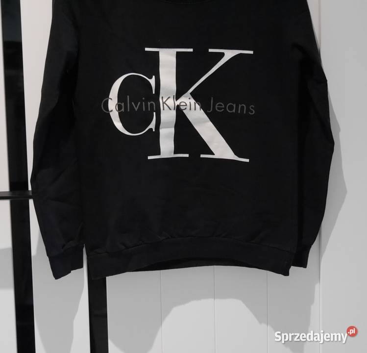 CALVIN KLEIN świetna bluza 36 S Inny materiał