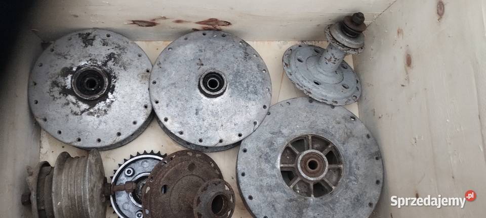 Piasty kół do motocykli z epoki PRL Pozostałe Nowy Sącz