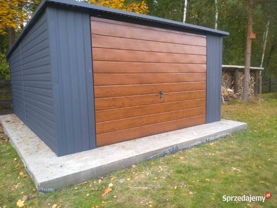 Garaże blaszane na wymiarzadz zapytaj Domki narzędziowe