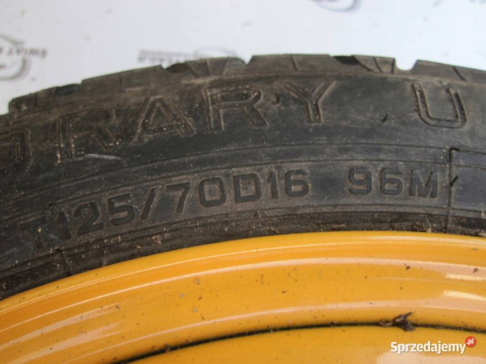 MAZDA 3 5 CR koło dojazdowe 1257016 96M 5x1143 świętokrzyskie Kielce