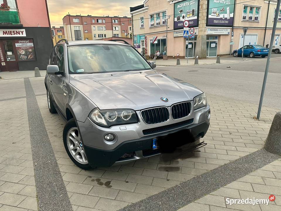 BMW X3 177 2008r bezwypadkowy Tomaszów Lubelski