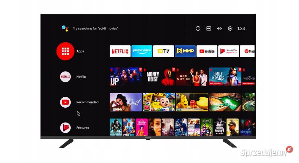 Telewizor LED 50 Smart TV 50UHD10K 4K UHD Skawina