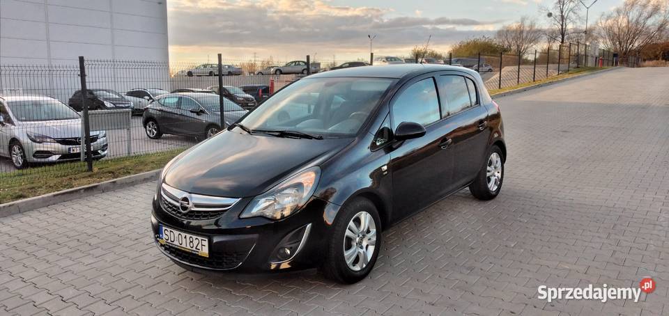 Opel Corsa 14 benzyna 87 2014r Klima Tempomat Dąbrowa Górnicza