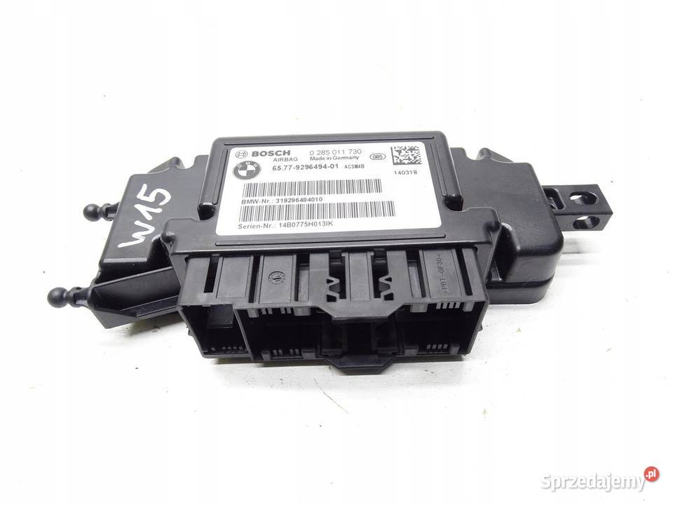 MODUŁ STEROWNIK SESNOR AIRBAG BMW F20 F21 F30 Układ elektryczny, zapłon sprzedam