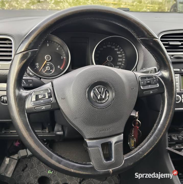 KIEROWNICA SKÓRA MULTIFUNKCJA VW GOLF VI osobowe opolskie Opole
