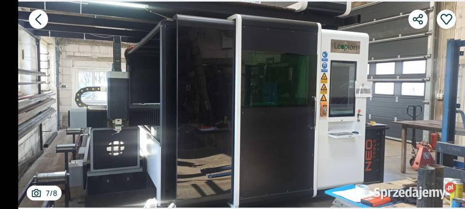 Wycinarka laserowa Leapion z obrotnicą 6 metrów Produkcja Opalenica sprzedam