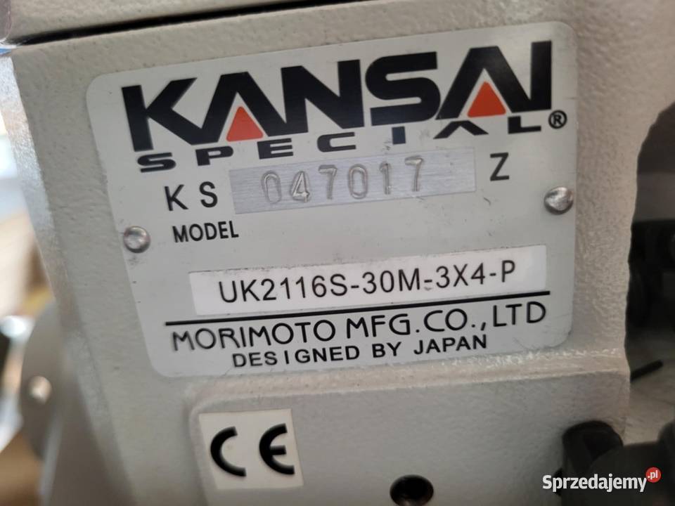 OVERLOCK KANSAI UK 2116S Bydgoszcz sprzedam