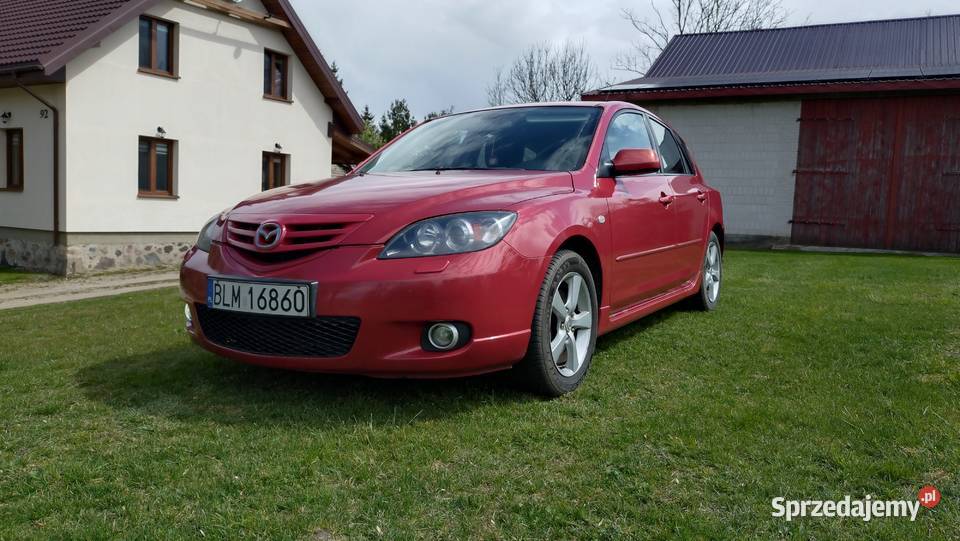 Mazda 3 Rok produkcji 2004 podlaskie Łomża sprzedam