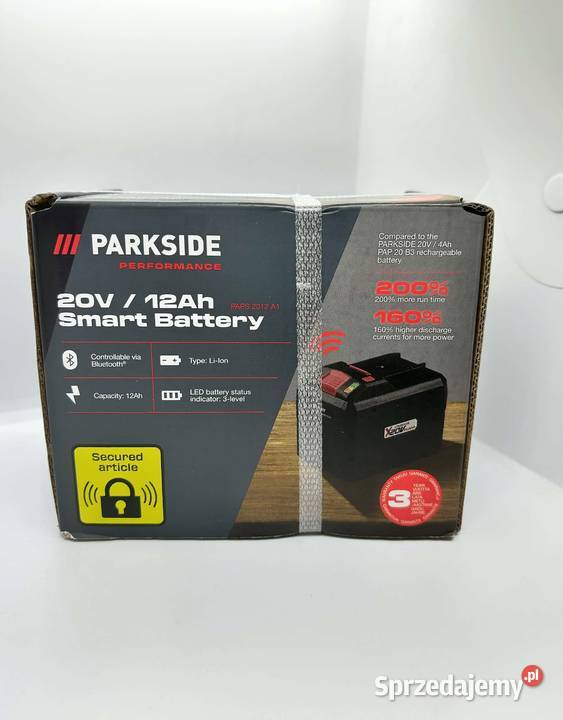 Akumulator LiIon Parkside 20V 12Ah Elbląg sprzedam