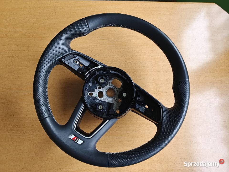 Kierownica Audi A4 B9 A5 F5 S line Multifunkcja łódzkie Piotrków Trybunalski